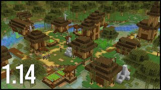 What Would A 114 Swamp Village Look Like In Minecraft [upl. by Earesed]