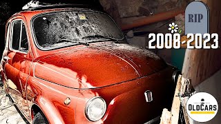 Fiat 500 dEpoca Ritorna su Strada dopo 15 anni di Abbandono [upl. by Mala]