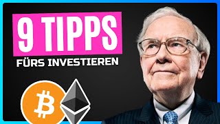 Top 9 Tipps von Warren Buffett für Krypto 💸 [upl. by Bernstein]