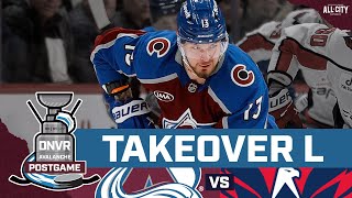 Goaltending falls flat as Avalanche sleepwalk loss against Washington Capitals [upl. by Talanian]