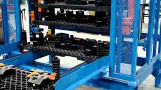 Omni Metalcraft Corp Seat Pallet Stacker [upl. by Neladgam915]