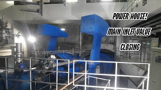 MAIN INLET VALVE CLOSING MIV francis turbine [upl. by Orlena618]