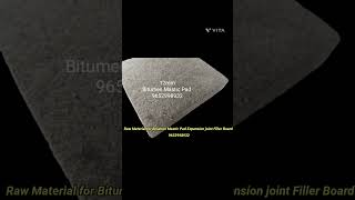 Raw material for Bitumen Mastic Pad [upl. by Nimesh580]