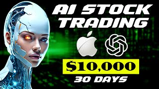 Can ChatGPT Beat the Stock Market  Technical AI Stock Trading AAPL [upl. by Norym]