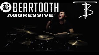 Beartooth  Aggressive HD Drum Cover [upl. by Redep]