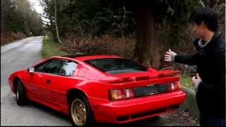 143CARcom  My Car Ron Joes 1990 Lotus Esprit Turbo SE [upl. by Asirral]