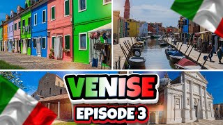 ITALIE VLOG 3  Visite des îles autour de Venise  JOJO ref [upl. by Nosille]