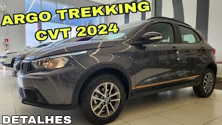 FIAT ARGO TREKKING 13 AT 2024 AVALIAÇÃO e PREÇO [upl. by Aivonas]