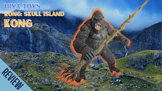 HIYA TOYS EXQUISITE BASIC  KONG SKULL ISLAND  KONG [upl. by Analeh126]