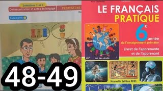 le français pratique 6 AP page 48 et 49 communication et actes de langage protégeons notre planète [upl. by Shiri]