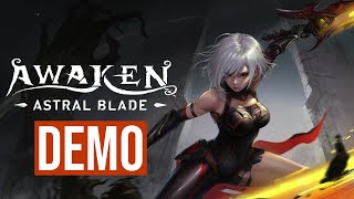 AWAKEN  Astral Blade Demo  No Commentary Gameplay  Dark SciFi Adventure [upl. by Kcim]