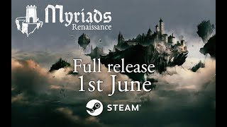 Myriads Renaissance  Release Date Announcement Trailer [upl. by Gill]