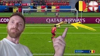 FIFA 18 KARNE CHALLENGE BELGIA VS ANGLIA FIFA WORLD CUP RUSSIA 2018 jak on to zrobił [upl. by Tnomad]