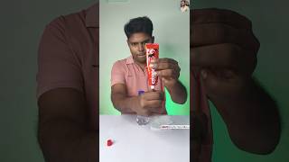 Crazy toothpaste magic water turned red how😱💯trending viralvideo magic youtubeshorts shorts [upl. by Telocin]