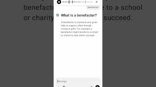 What is a benefactor [upl. by Wyatan662]