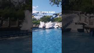 Water rollercoaster Poseidon Europa Park europapark rollercoaster themepark justneria [upl. by Riana564]