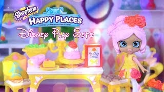 SHOPKINS DISNEY Happy Places ALL NEW MEGA Collaboration [upl. by Annoek]