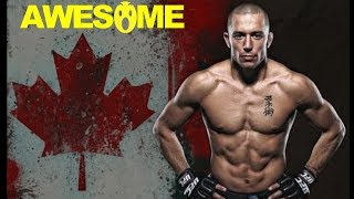 AWESOME PEOPLE 18 UFC LEGEND GEORGES STPIERRE  HIGHLIGHTS 🎧 NCS  Culture Code  Make Me Move [upl. by Allimaj]