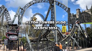 ALTON TOWERS VLOG [upl. by Frum]