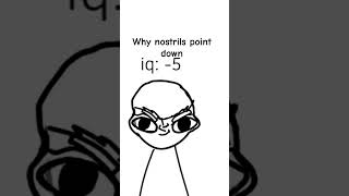 Why nostrils point down animation funnyimages funnymemes funny memepics funnypictures fafa e [upl. by Ahsaek]