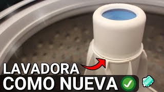 LAVADORA SUPER Limpia 🧼✅ ▶Cómo LIMPIAR Lavadora por Dentro y DESINFECTARLA con Vinagre y Bicarbonato [upl. by Bunker]