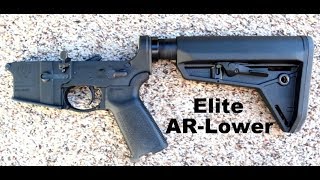 RUGER AR15 ELITE LOWER  Reviewing This Excellent Lower Receiver [upl. by Rasia]