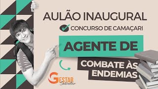 Aulão Inaugural  Concurso Agente de Endemias Camaçari 2023 [upl. by Nelad831]