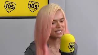 Karol G Entrevista Con Radio 105 Video Completo [upl. by Zaraf]