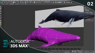 Introdução à Modelagem de Superfícies Baleia Jubarte Parte 02 [upl. by Edmon]