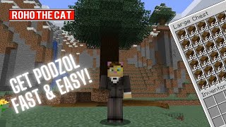 The Fastest and Easiest Way to Get Podzol [upl. by Bennion]