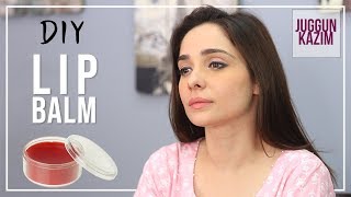 Make Your Own Lip Balm and Get Pink Lips  DIY Lip Balm  Juggun Kazim  Beauty Hacks [upl. by Trab179]