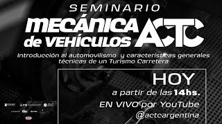 Nuevo seminario Mecánica de Vehículos ACTC dirigido a escuelas técnicas 📚🔧 [upl. by Rubinstein119]