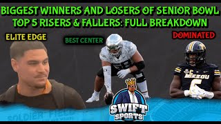 The Senior Bowls BEST amp WORST  Biggest Risers amp Fallers nfldraft [upl. by Ecerahc]