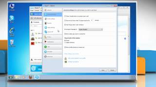 Set or change the idle time before the Online Status changes to Away in Skype® [upl. by Serrano]