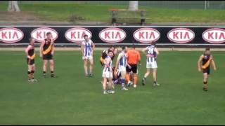 EDFL SEN16 DIV1 ELIMINATION FINAL Westmeadows Vs Oak Park 1st half [upl. by Anirhtak]