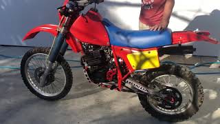 1984 Honda XR500 [upl. by Mohammad407]