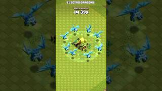 8x Electro Dragon Vs Max TH 16 Challenge  Clash of Clans Epic Battle clashofclans shorts coc [upl. by Placeeda627]