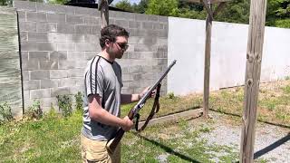 Firing a Brown Bess Carbine [upl. by Ennasil]