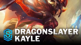 Dragonslayer Kayle Wild Rift Skin Spotlight [upl. by Asirral665]