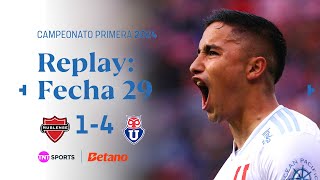 TNT Sports Replay  Ñublense 1  4 Universidad de Chile  Fecha 29 [upl. by Ott]