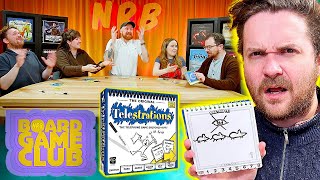 Lets Play TELESTRATIONS  Board Game Club [upl. by Lundt457]