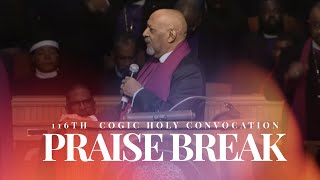 116th COGIC Holy Convocation Praise Break 🔥🔥🔥 [upl. by Aihsemak20]