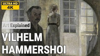 Vilhelm Hammershoi A collection of 10 oil paintings with title and year 19101912 4K [upl. by Helman]