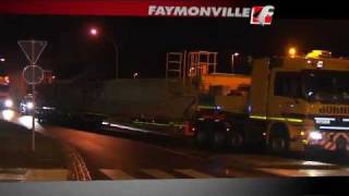 FAYMONVILLE MultiMAX  Semitrailer for heavy haulage transport with 7 axles [upl. by Ahsinar]