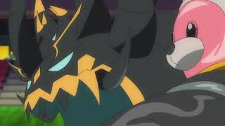 Every Guzzlord Cry in Pokemon Sun and Moon Episode 140 [upl. by Ahsekal]