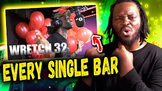 UK TOP 5 LYRICIST  Wretch 32  Fire In The Booth Part 5 Reaction [upl. by Eisor]