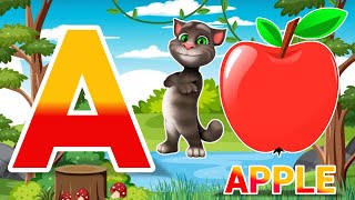 Phonics Song 2 with TWO Words in 3D  A For Airplane  ABC Alphabet Songs with Sounds for Children [upl. by Proudlove]