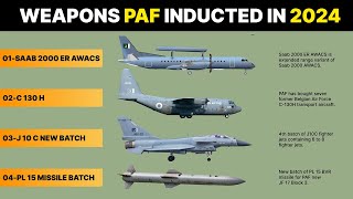 Weapons PAF inducted in 2024  Armed Version [upl. by Shelman]