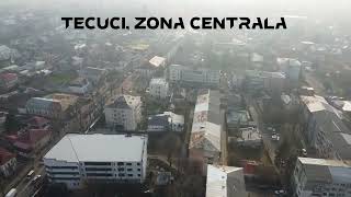 Zbor cu drona deasupra orașului Tecuci [upl. by Paderna]