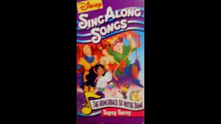 Disneys Sing Along Songs Topsy Turvy Curtain Segments  60fps [upl. by Raddy366]